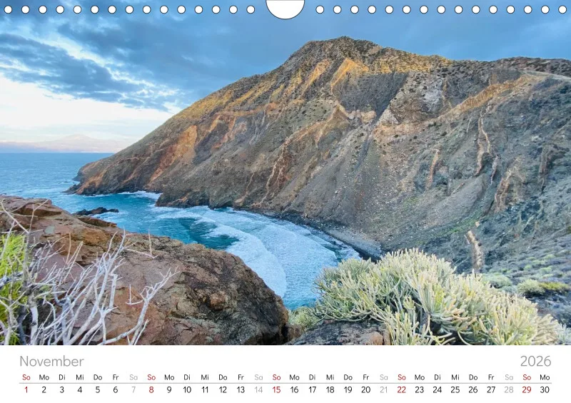 La Gomera Wandkalender