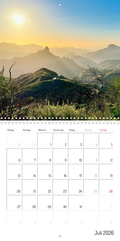 Gran Canaria Klappkalender