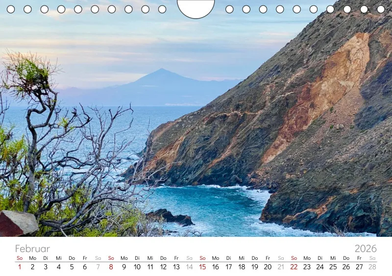 La Gomera Wandkalender