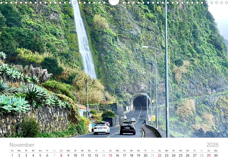 Madeira Wandkalender