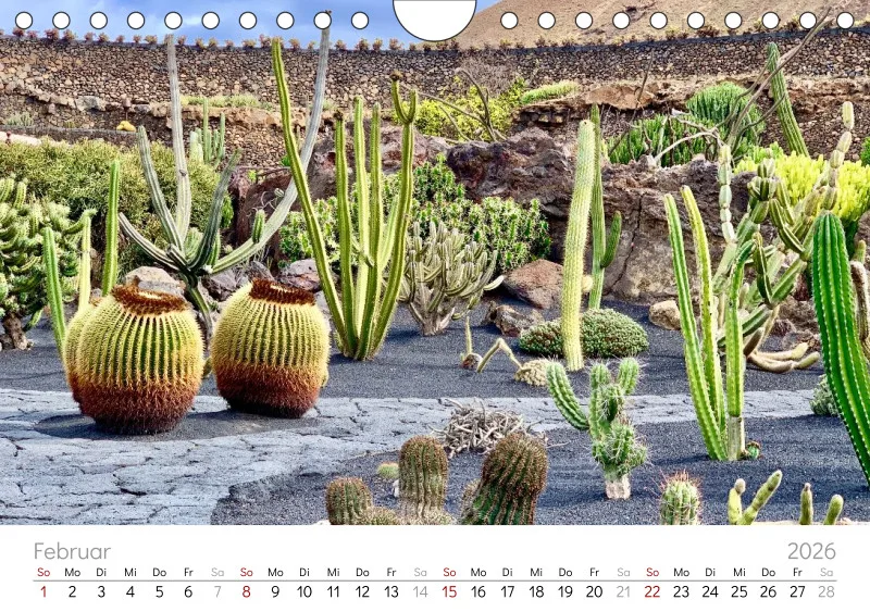Lanzarote Wandkalender