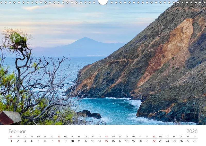 La Gomera Wandkalender