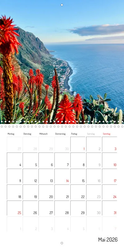 Madeira Klappkalender