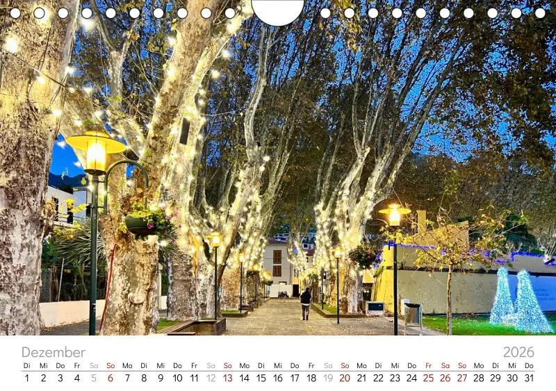 Madeira Wandkalender