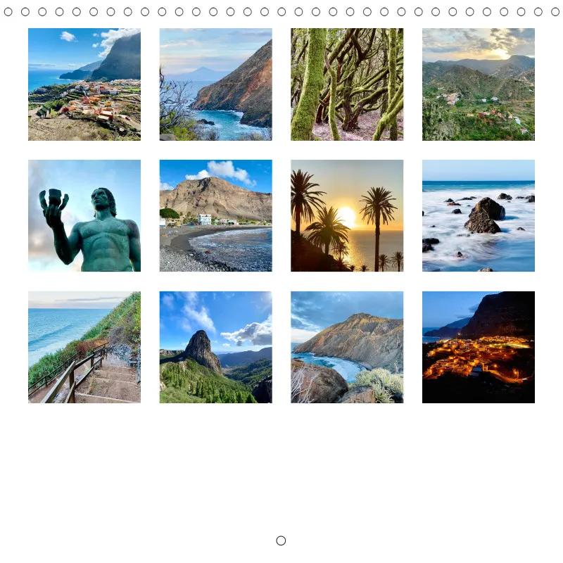 La Gomera Klappkalender