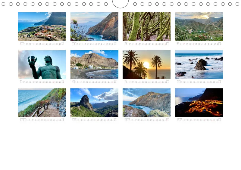 La Gomera Wandkalender