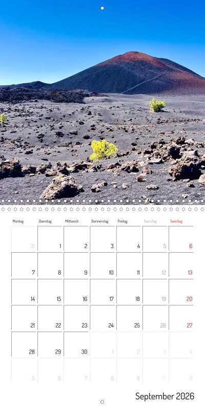 Teneriffa Klappkalender