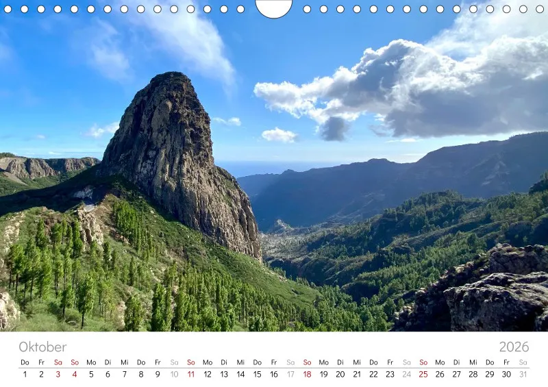La Gomera Wandkalender