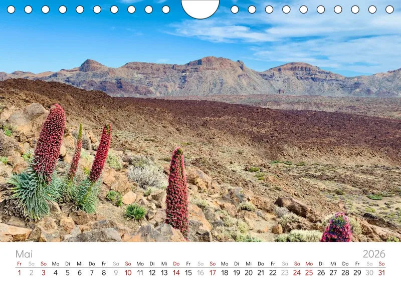 Teneriffa Wandkalender