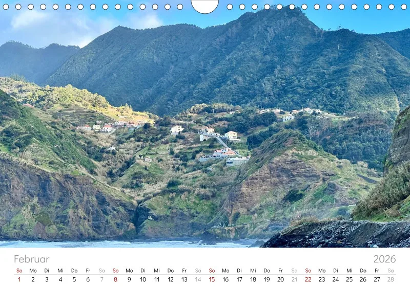 Madeira Wandkalender