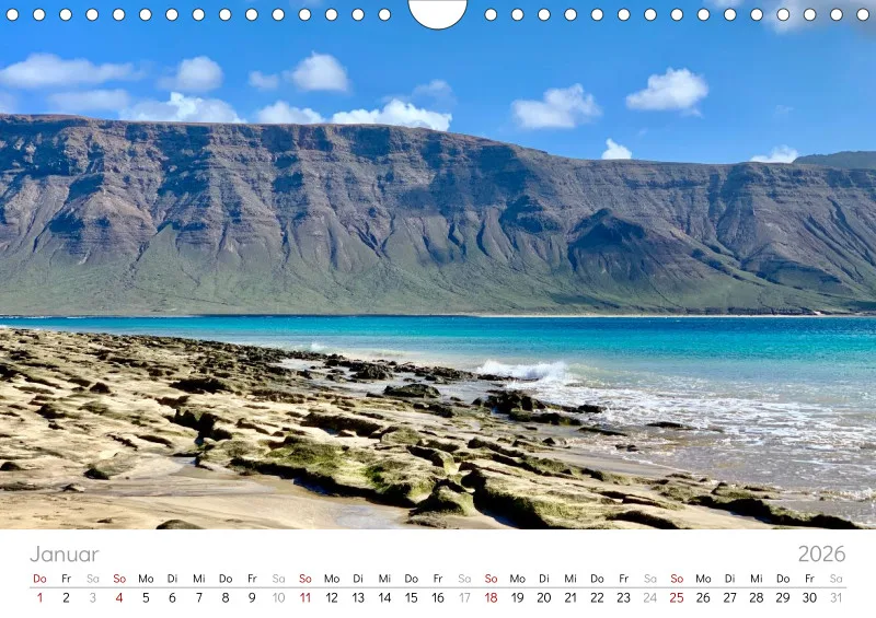 Lanzarote Wandkalender