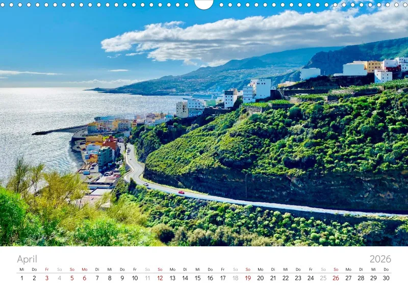 La Palma Wandkalender