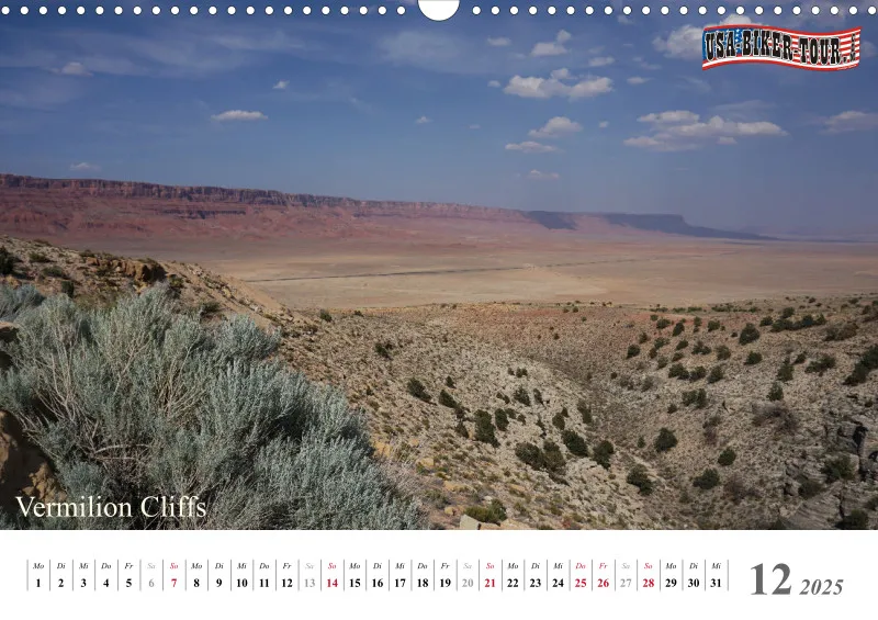 Fotokalender Bikers American Dream Wild-West 2025