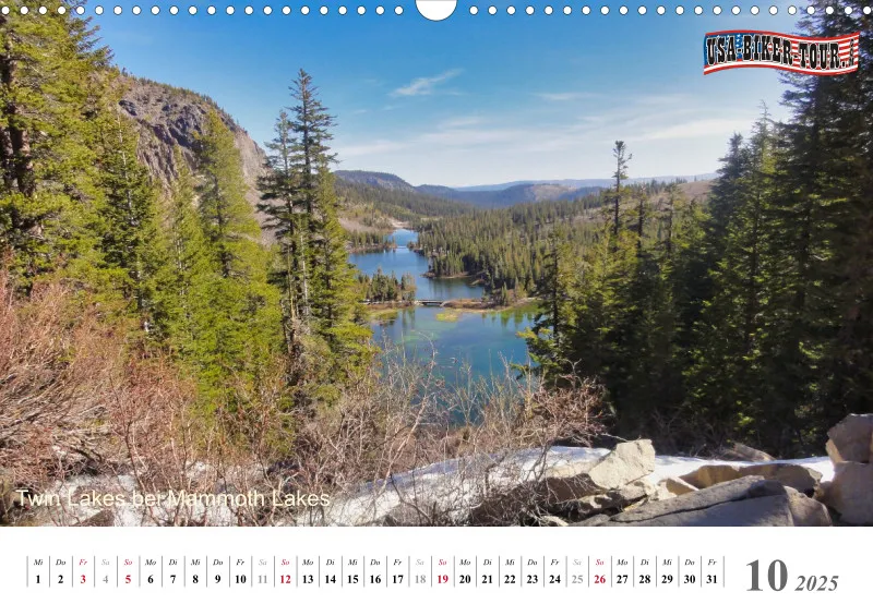 Fotokalender Bikers American Dream Wild-West 2025