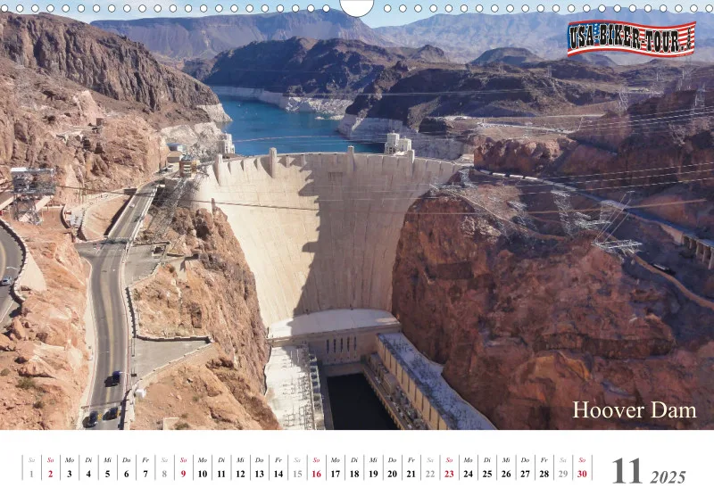 Fotokalender Bikers American Dream Wild-West 2025