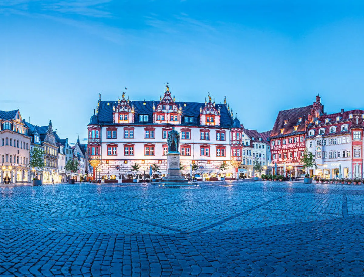 Coburger Stadthaus auf dem Marktplatz