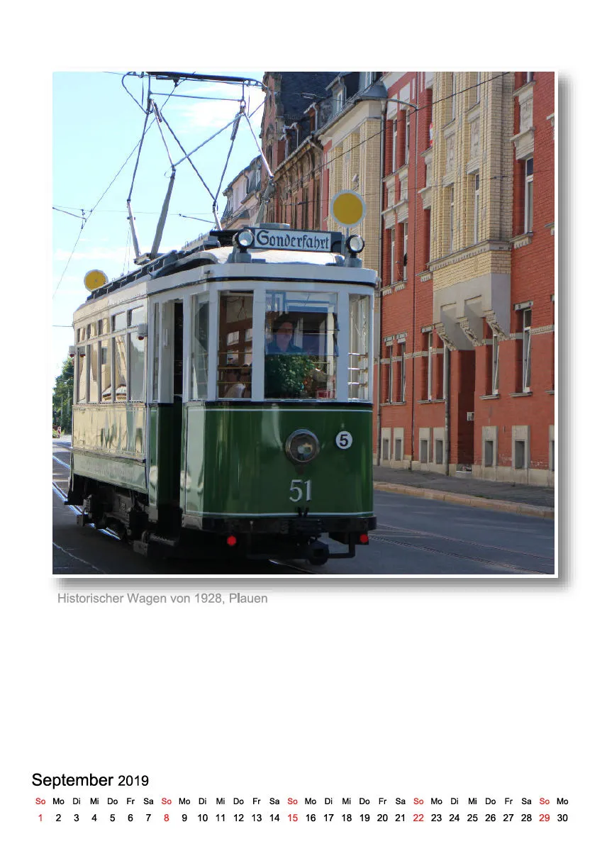 A5 - Vogtland-Kalender 2019 - 14 Seiten - Spiralbindung
