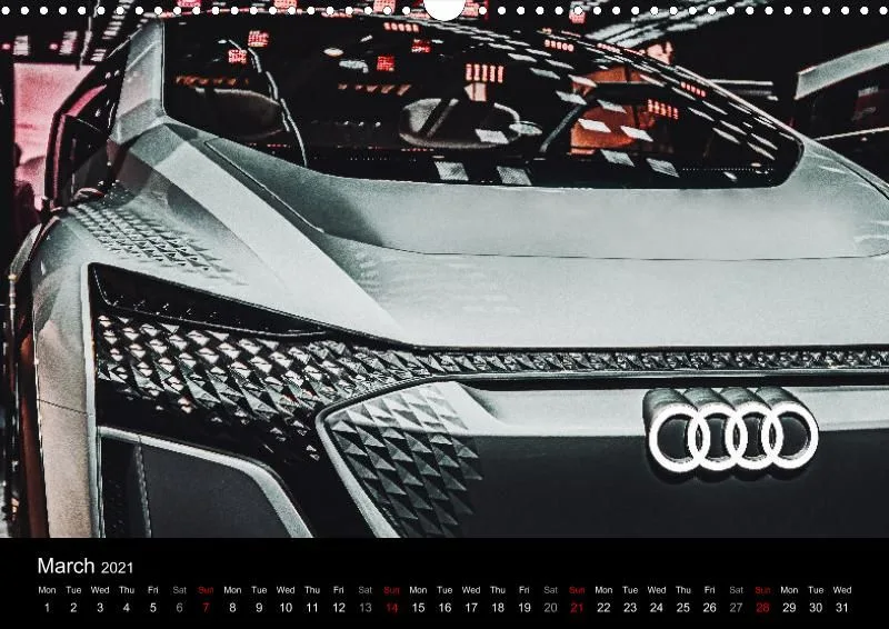 Audi Calendar (English)