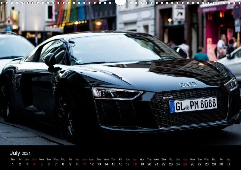 Audi Calendar (English)