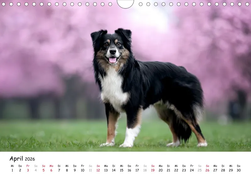 Miniature Australian Shepherd 2026 A4