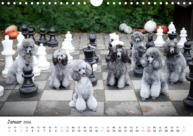 Berlin Ghost's Kalender 2026 A4