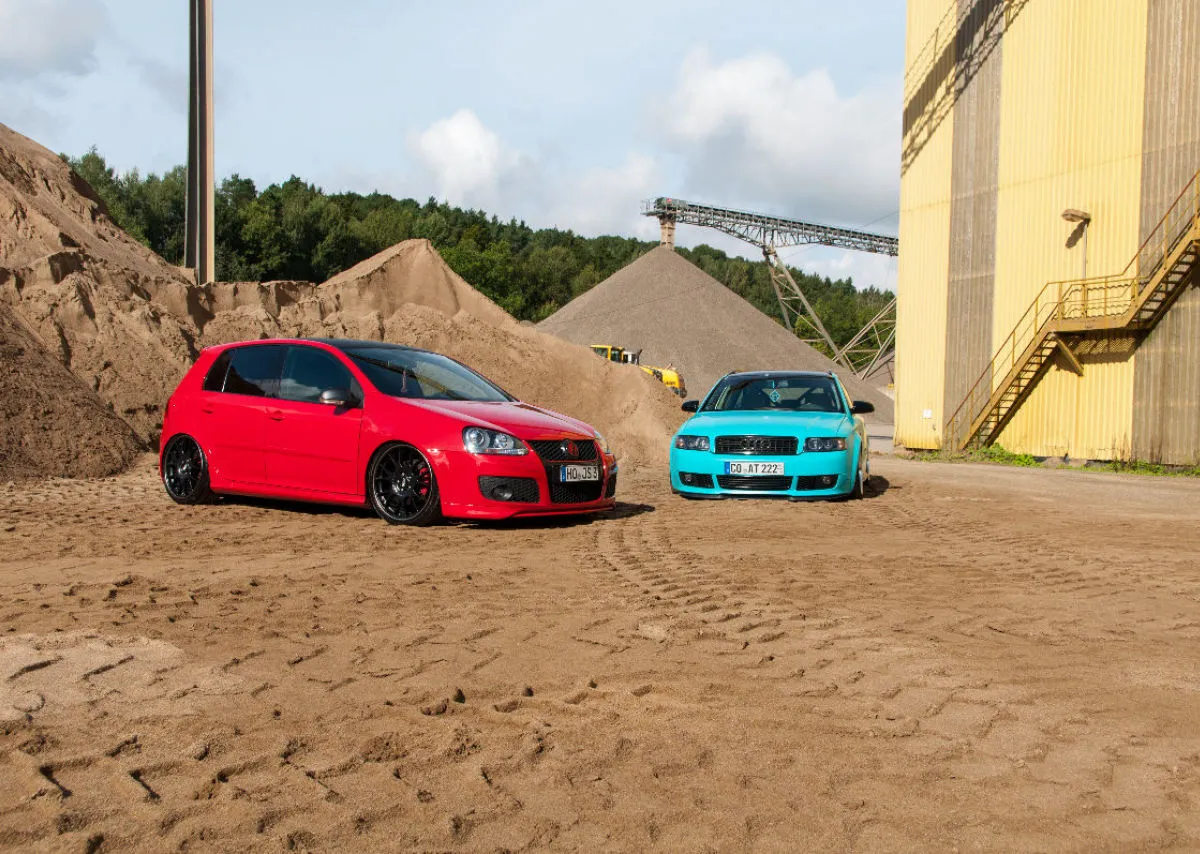 Fotokalender DIN A3 VW Golf 5 GTI u. AUDI A4 Avant